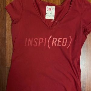 RED by Gap “Inspired” women’s tee